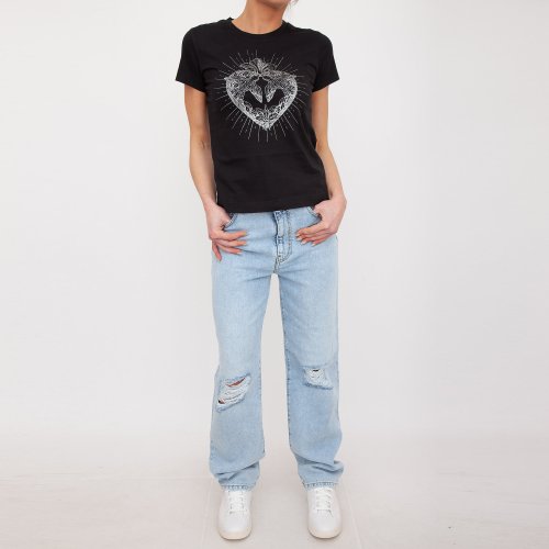 Женские джинсы PINKO 5 Tasche Denim BLU DENIM