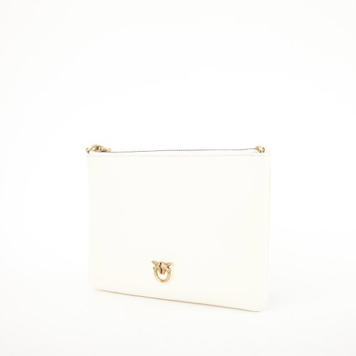 Жіночий клатч PINKO Piccola pelletteria BIANCO