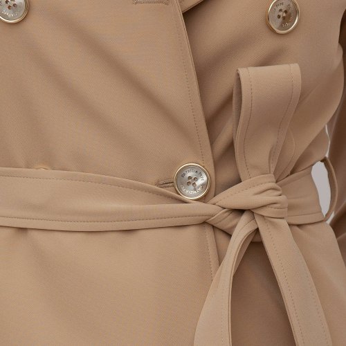 Жіночий тренч PATRIZIA PEPE TRENCH BEIGE