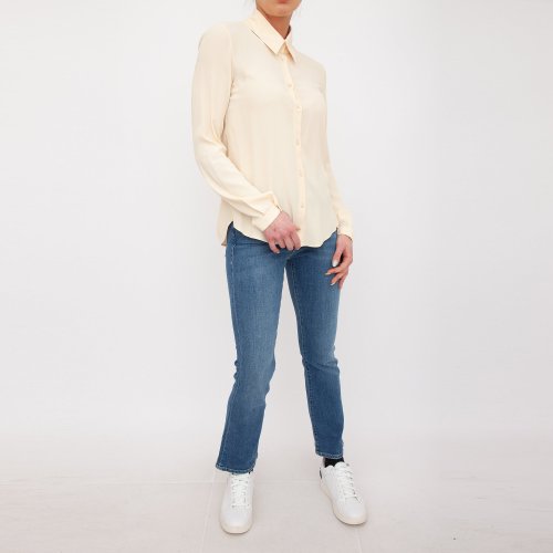 Жіноча сорочка з довгим рукавом PATRIZIA PEPE CAMICIA/BLOUSE BEIGE
