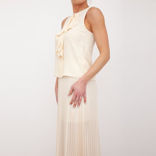 Женский топик PATRIZIA PEPE CAMICIA/TOP BEIGE
