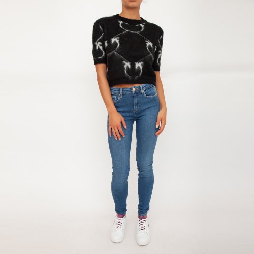 Жіночий светр  PINKO Maglia tricot NERO
