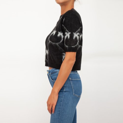 Жіночий светр  PINKO Maglia tricot NERO