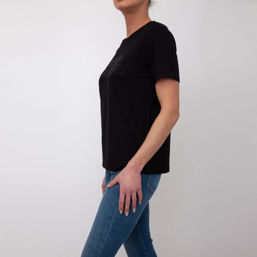Женская футболка  PATRIZIA PEPE MAGLIA/T-SHIRT NERO