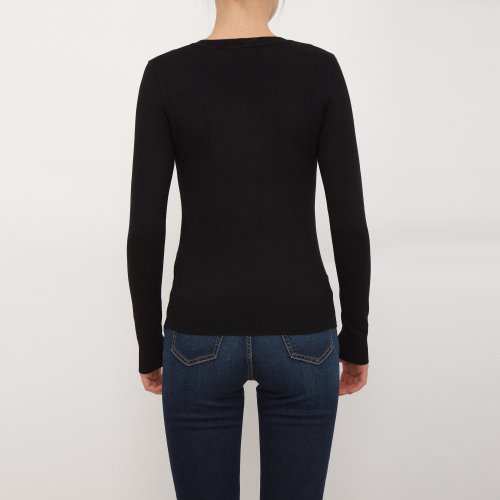 Женский свитер GUESS JEANS MAGLIERIA NERO