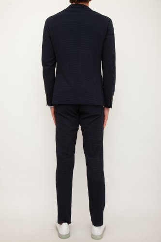 Мужской классический костюм ELEVENTY ABITO DOPPIO PETTO PANT JOGGER BLU