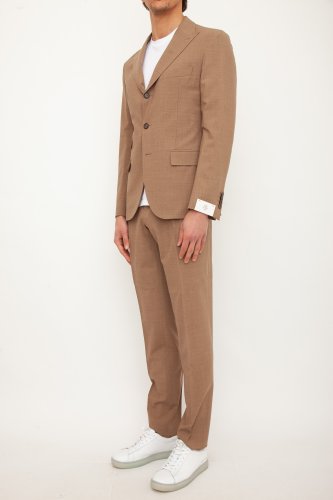 Мужской классический костюм ELEVENTY ABITO MONO PETTO PANT 2 PENCES CAMMELLO