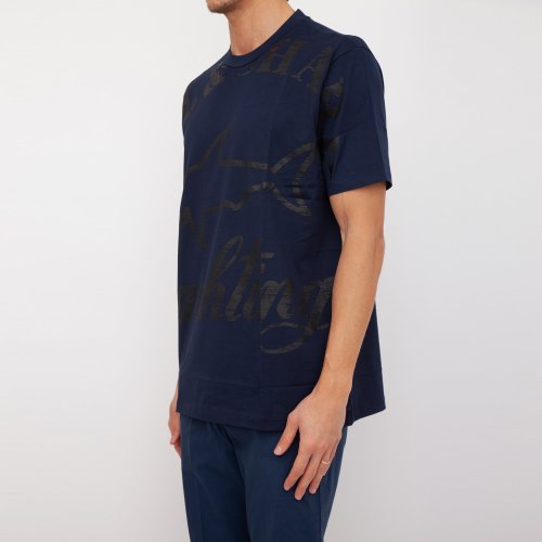 Чоловіча футболка PAUL&SHARK T-SHIRT IN COTONE BLU