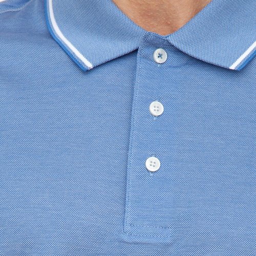 Чоловіче поло PAUL&SHARK POLO IN COTONE BLU