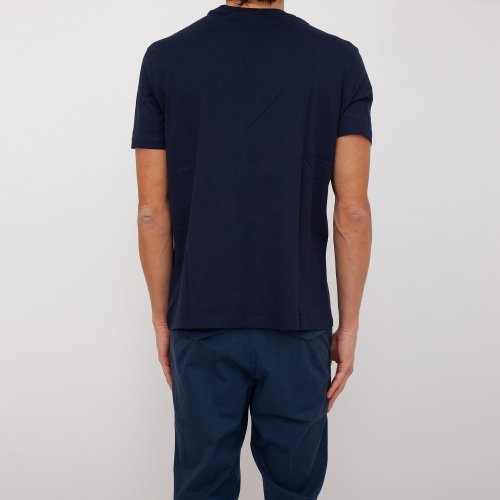 Чоловіча футболка PAUL&SHARK T-SHIRT IN COTONE BLU