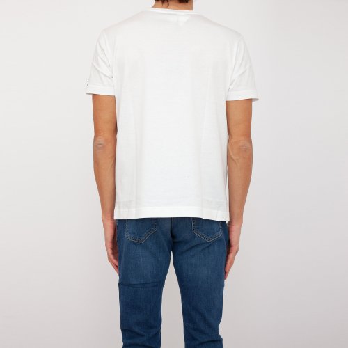 Мужская футболка ETRO T-SHIRT ROMA M/C BIANCO