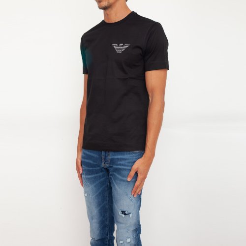 Мужская футболка EMPORIO ARMANI  T-SHIRT NERO