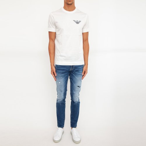 Чоловіча футболка EMPORIO ARMANI T-SHIRT BIANCO