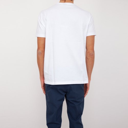 Чоловіча футболка PAUL&SHARK T-SHIRT IN COTONE BIANCO