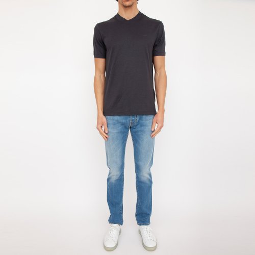 Мужская футболка LIU JO T-SHIRT BLU