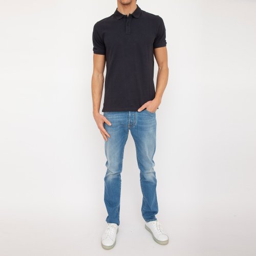 Мужское поло LIU JO POLO BLU