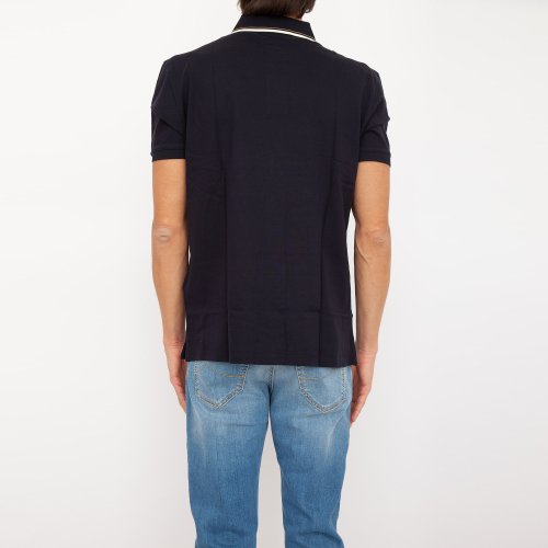 Мужское поло EMPORIO ARMANI POLO SHIRT BLU