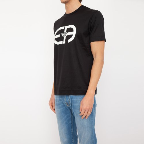 Мужская футболка EMPORIO ARMANI T-SHIRT NERO