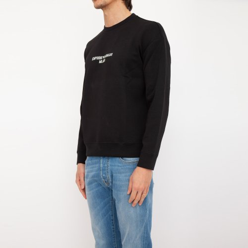 Мужская толстовка EMPORIO ARMANI SWEATSHIRT NERO