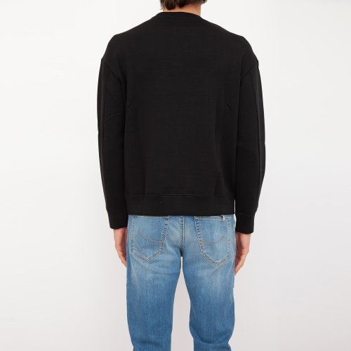 Мужская толстовка EMPORIO ARMANI SWEATSHIRT NERO