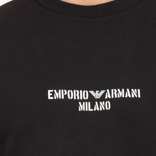 Мужская толстовка EMPORIO ARMANI SWEATSHIRT NERO