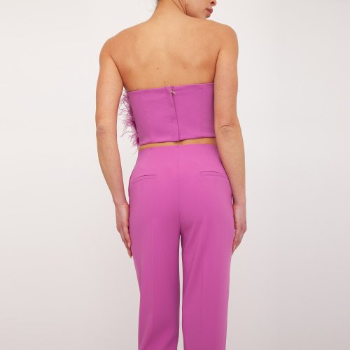 Жіночий топік PATRIZIA PEPE CAMICIA/TOP VIOLA