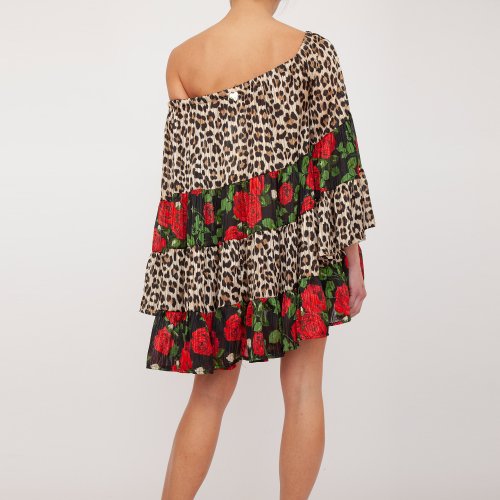 Женское платье TWIN-SET ABITO ANIMALIER