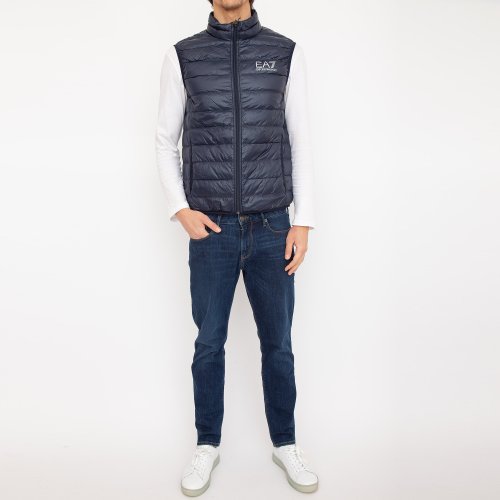 Чоловічий жилет EA7 EMPORIO ARMANI DOWN WAISTCOAT BLU
