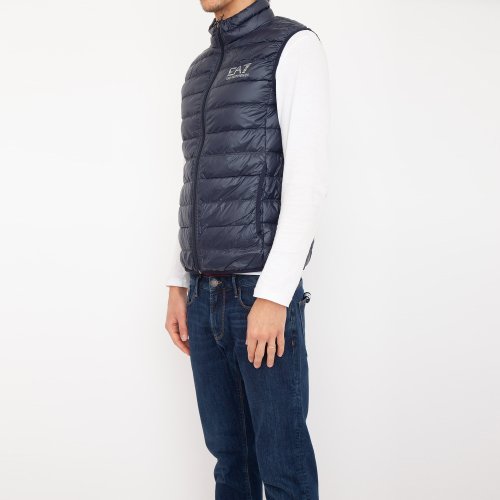 Чоловічий жилет EA7 EMPORIO ARMANI DOWN WAISTCOAT BLU