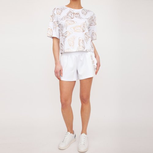 Жіноча футболка EA7 EMPORIO ARMANI T-SHIRT BIANCO