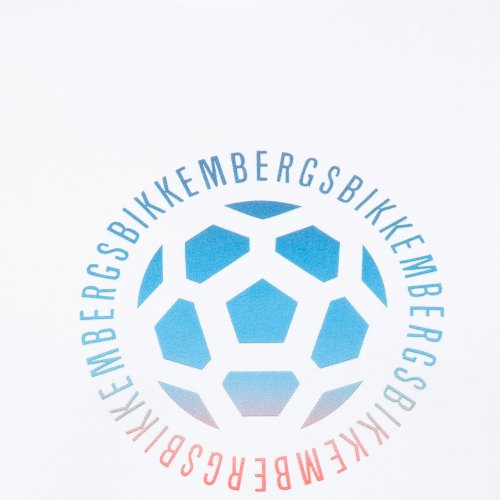 Чоловіча футболка BIKKEMBERGS  MAGLIETTA BIANCO