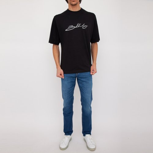 Мужская футболка BIKKEMBERGS MAGLIETTA NERO