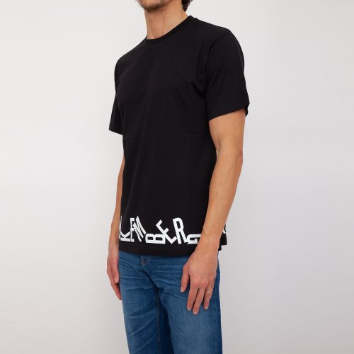 Мужская футболка BIKKEMBERGS MAGLIETTA NERO