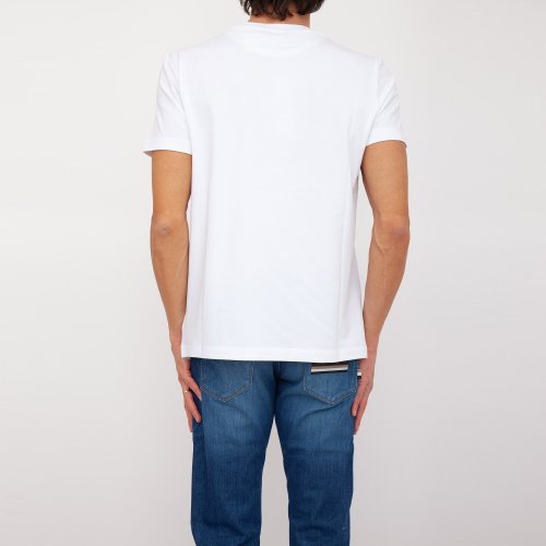 Мужская футболка BIKKEMBERGS  MAGLIETTA BIANCO