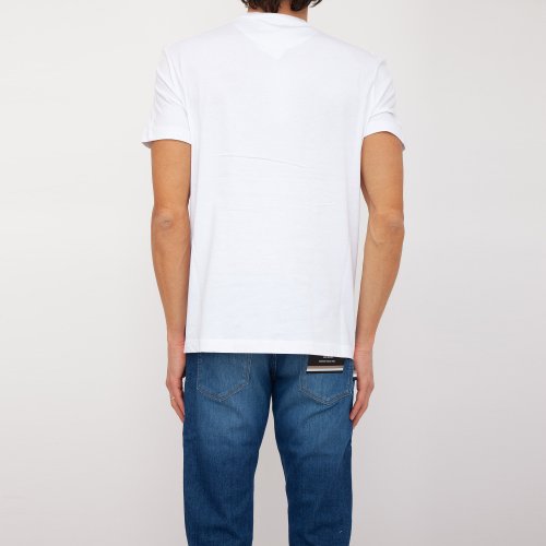 Мужская футболка BIKKEMBERGS MAGLIETTA BIANCO