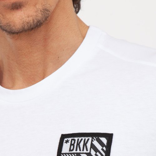 Мужская футболка BIKKEMBERGS MAGLIETTA BIANCO