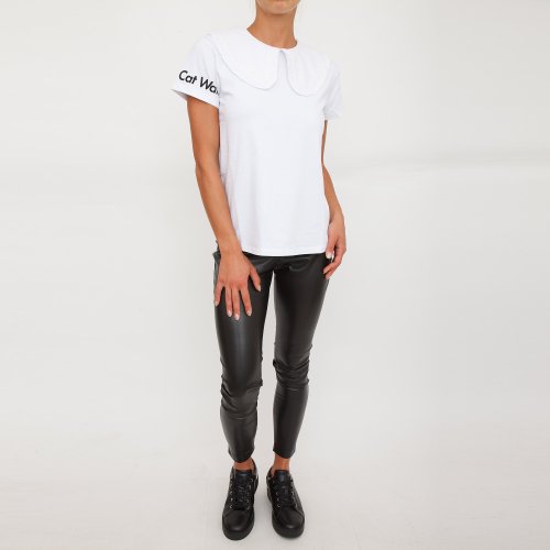 Жіноча футболка TWIN-SET T-SHIRT BIANCO