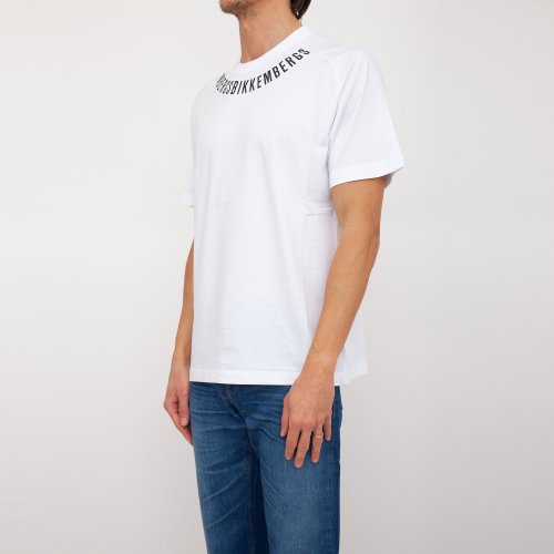 Мужская футболка BIKKEMBERGS  MAGLIETTA BIANCO