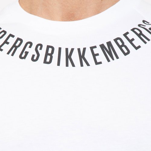Мужская футболка BIKKEMBERGS  MAGLIETTA BIANCO