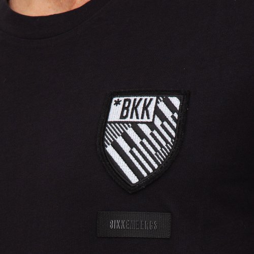 Чоловіча футболка BIKKEMBERGS MAGLIETTA NERO