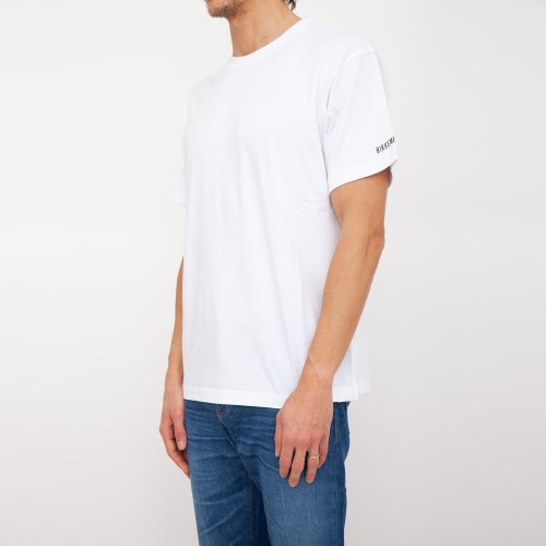 Мужская футболка BIKKEMBERGS MAGLIETTA BIANCO