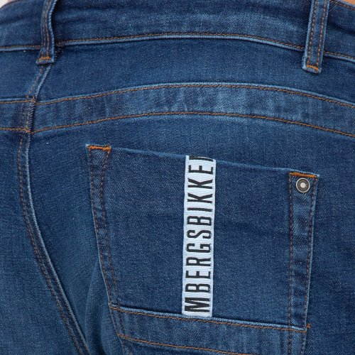 Чоловічі джинси BIKKEMBERGS PANT.5 TASCHE DENIM BLU DENIM
