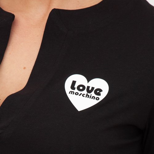 Женская футболка LOVE MOSCHINO  MAGLIETTA NERO