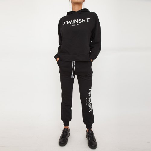 Женские повседневные брюки TWIN-SET PANTALONE NERO