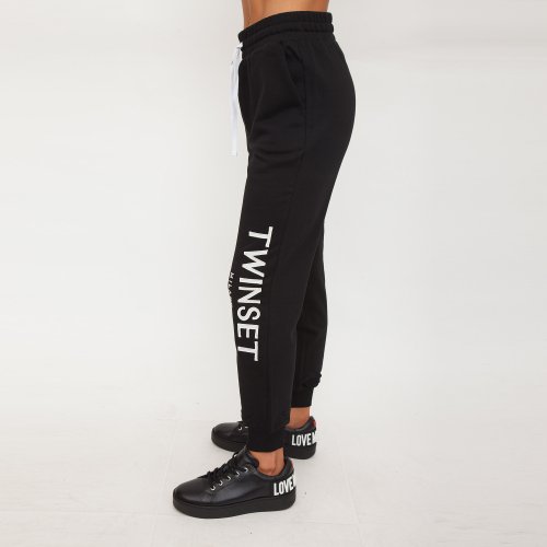 Женские повседневные брюки TWIN-SET PANTALONE NERO