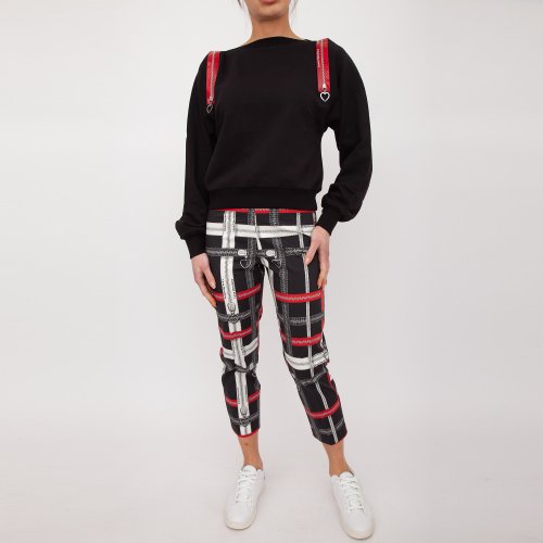 Жіноча толстовка LOVE MOSCHINO FELPA (MAGLIA) NERO