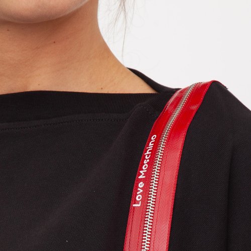 Жіноча толстовка LOVE MOSCHINO FELPA (MAGLIA) NERO