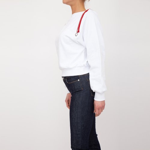 Жіноча толстовка LOVE MOSCHINO FELPA (MAGLIA) BIANCO