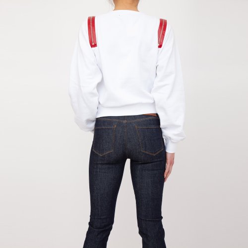 Жіноча толстовка LOVE MOSCHINO FELPA (MAGLIA) BIANCO