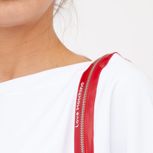 Жіноча толстовка LOVE MOSCHINO FELPA (MAGLIA) BIANCO